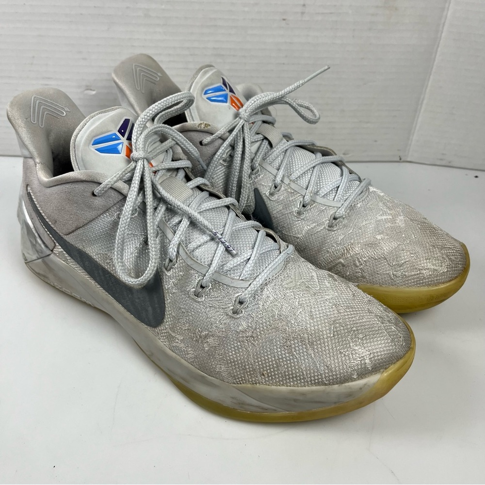 Nike Kobe AD PE DeRozan LA City Of Compton Cool Grey 942301-900 Mens Size 11.5